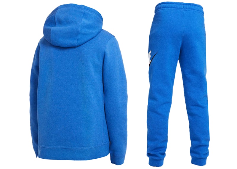 Nike Sportswear Club Fleece Pullover Hoodie & Joggers Set Game Royal/Htr