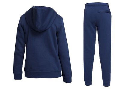Nike Sportswear Club Fleece Pullover Hoodie & Pants Set Midnight Navy/Cool Grey/Sail