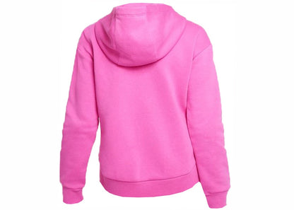 Nike Sportswear Kids Club Fleece Full-Zip Hoodie Active Fuchsia/White