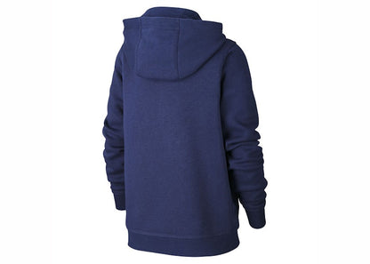 Nike Sportswear Kids Club Fleece Full-Zip Hoodie Midnight Navy