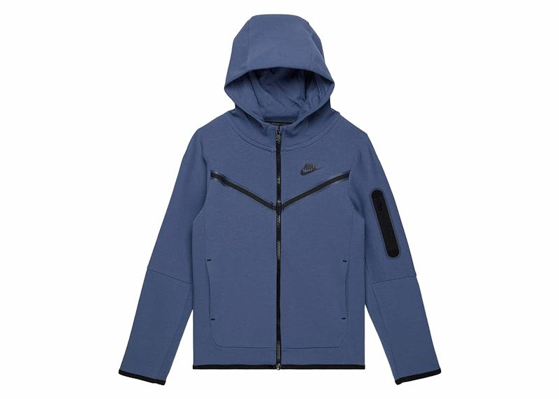 Nike Sportswear Kids' Tech Fleece Hoodie Diffused Blue