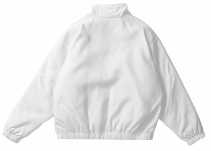 Nike Sportswear Solo Swoosh Satin Jacket White