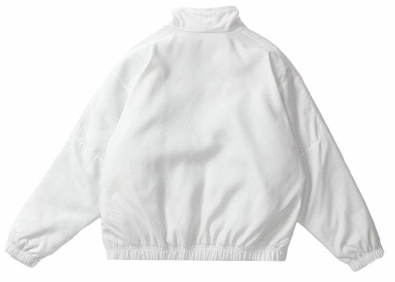 Nike Sportswear Solo Swoosh Satin Jacket White