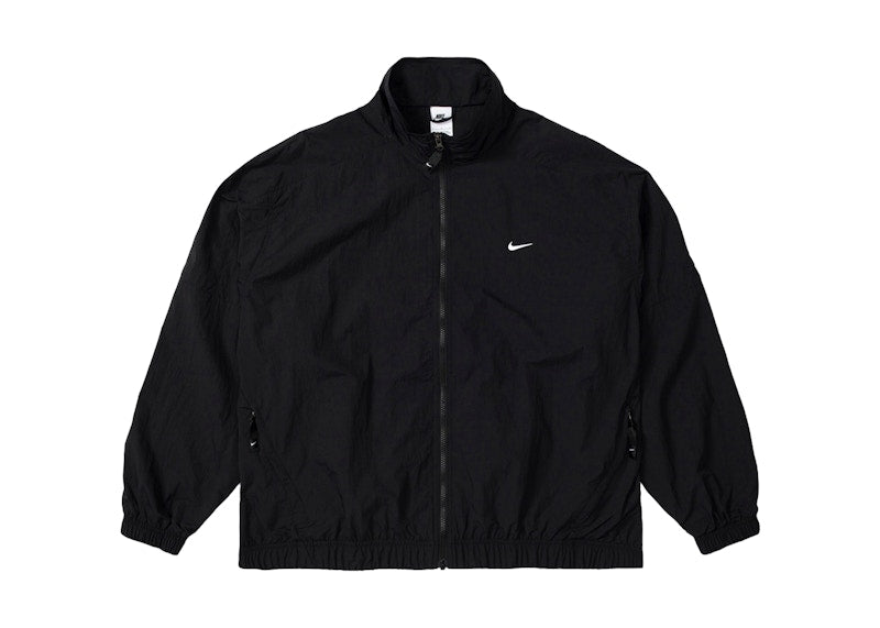 Nike Sportswear Solo Swoosh Track Jacket Black/White
