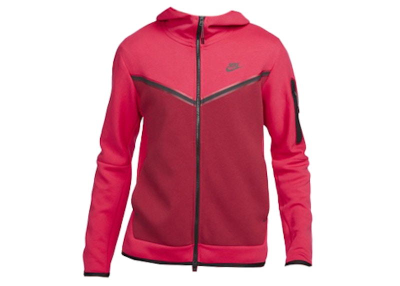Nike Sportswear Tech Fleece Full-Zip Hoodie Berry/Pomegranate