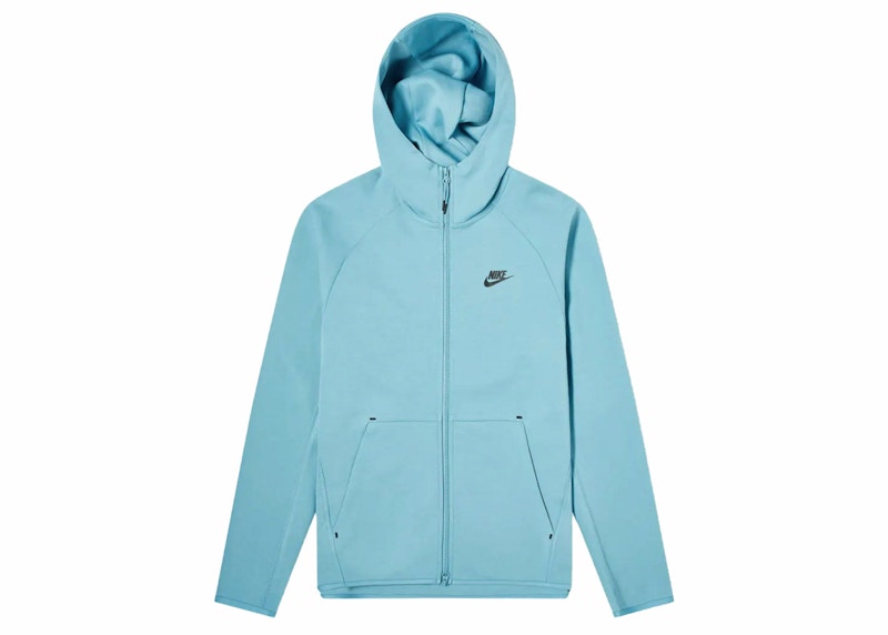 Nike Sportswear Tech Fleece Full-Zip Hoodie Cerulean/Black