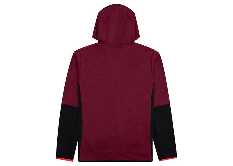 Nike Sportswear Tech Fleece Full-Zip Hoodie Dark Beetroot/Black/Phantom