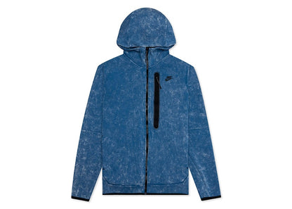 Nike Sportswear Tech Fleece Full-Zip Hoodie Dark Marina Blue/Black