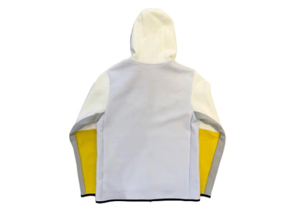 Nike Sportswear Tech Fleece Full Zip Hoodie White/Yellow/Baby Blue
