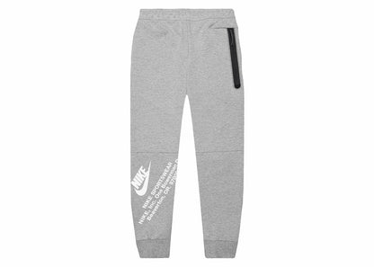 Nike Sportswear Tech Fleece Graphic Print Sweatpants Grey Heather