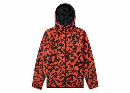 Nike Sportswear Tech Fleece Hooded Hoodie Tangerine Twilight Camo