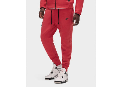 Nike Sportswear Tech Fleece Joggers Light University Red Heather/Black