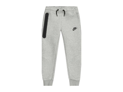 Nike Sportswear Tech Fleece Kids Full Zip Hoodie & Joggers Set Grey/Black
