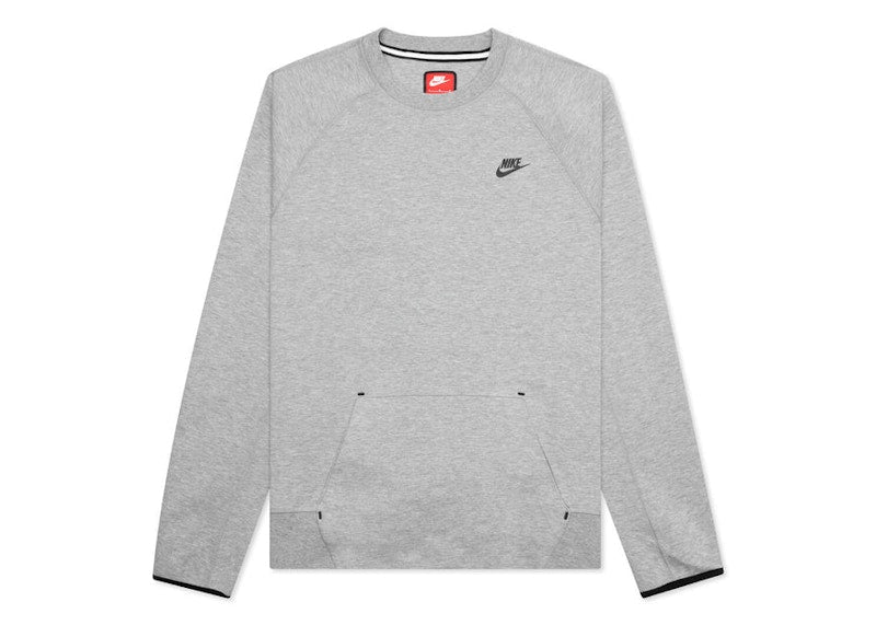 Nike Sportswear Tech Fleece OG Crewneck Sweatshirt Dark Grey Heather/Black