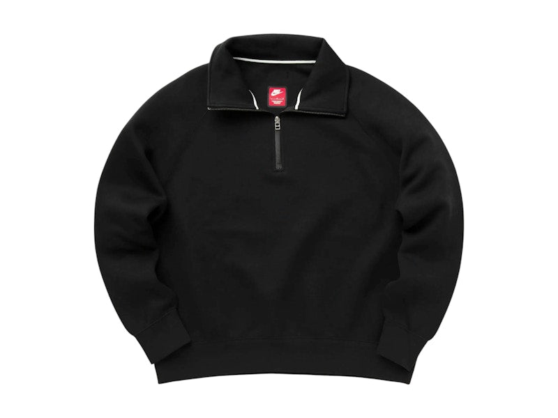 Nike Sportswear Tech Fleece Reimagined Half Zip Top Hoodie Black