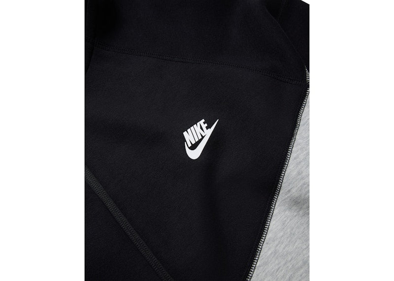 Nike Sportswear Tech Fleece Windrunner Full-Zip Hoodie Dark Grey Heather/Black/White