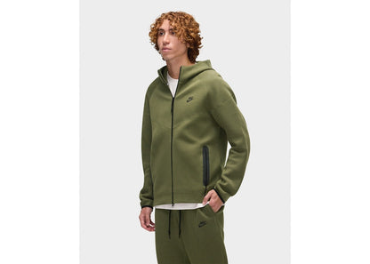 Nike Sportswear Tech Fleece Windrunner Full-Zip Hoodie Medium Olive/Black