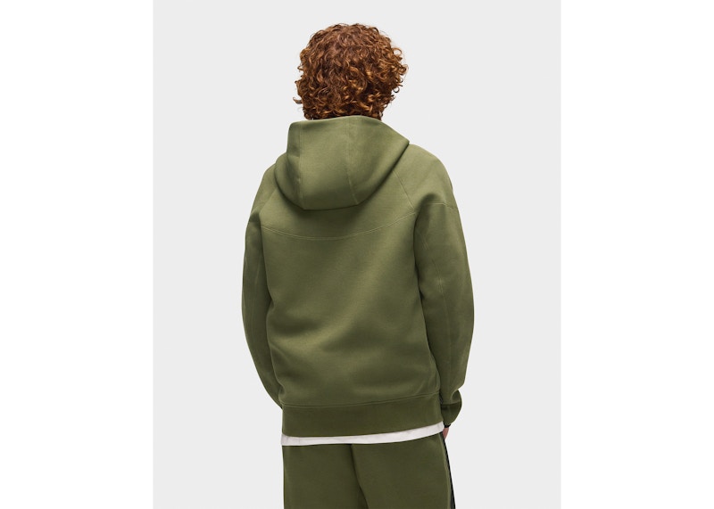 Nike Sportswear Tech Fleece Windrunner Full-Zip Hoodie Medium Olive/Black