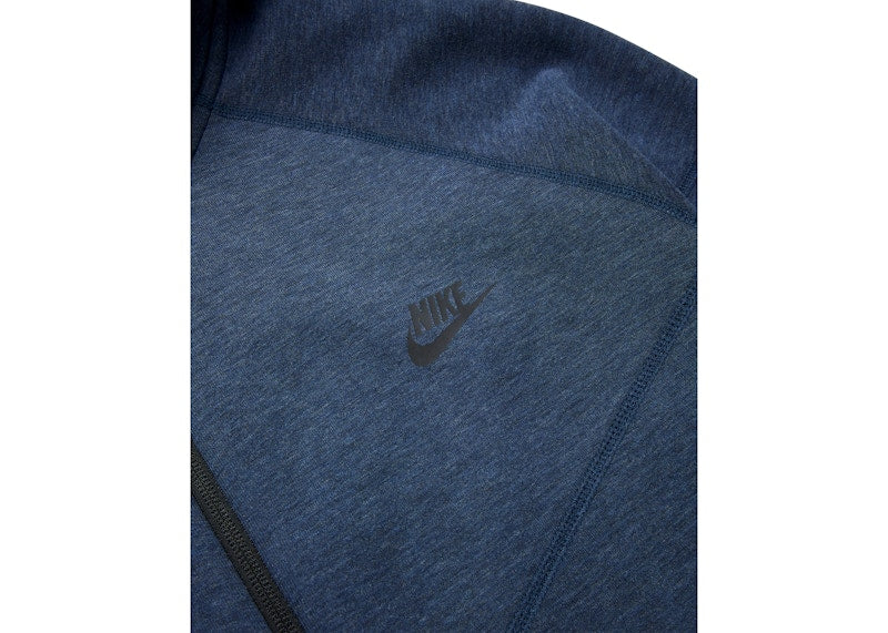Nike Sportswear Tech Fleece Windrunner Full-Zip Hoodie Obsidian Heather/Black
