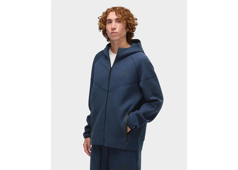 Nike Sportswear Tech Fleece Windrunner Full-Zip Hoodie Obsidian Heather/Black