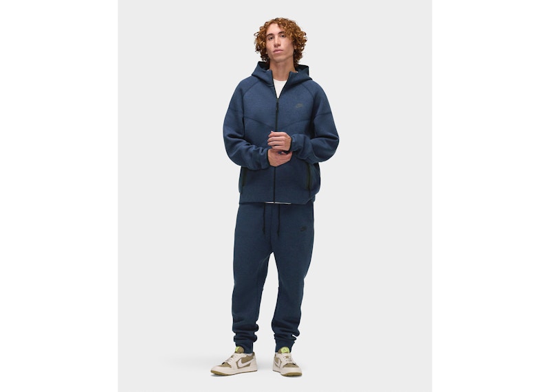 Nike Sportswear Tech Fleece Windrunner Full-Zip Hoodie Obsidian Heather/Black