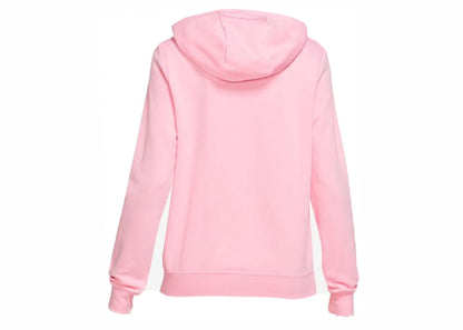 Nike Sportswear Women's Club Fleece Full-Zip Hoodie Med Soft Pink/White