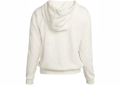 Nike Sportswear Women's Club Fleece Full-Zip Hoodie Oatmeal Heather/White