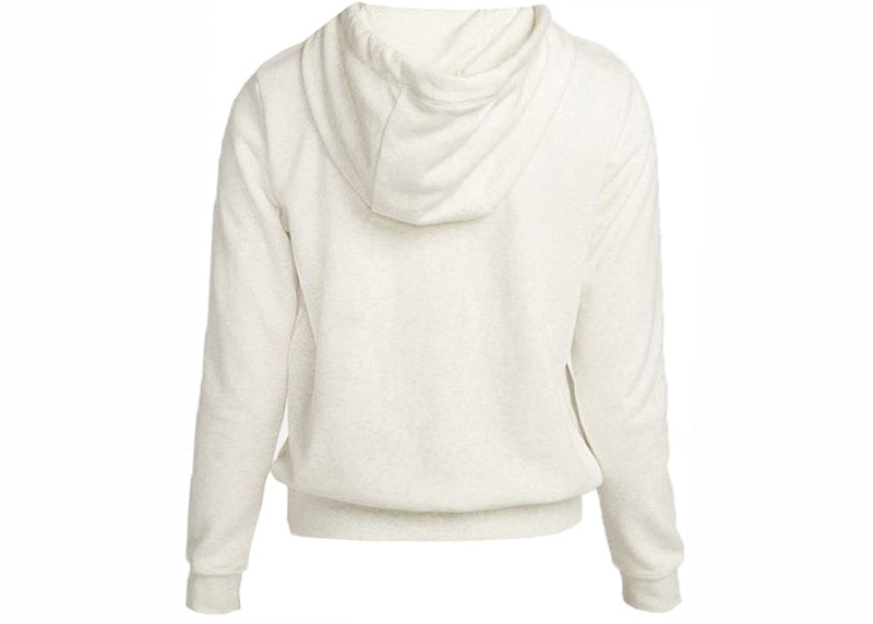 Nike Sportswear Women's Club Fleece Full-Zip Hoodie Oatmeal Heather/White