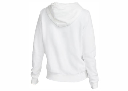 Nike Sportswear Women's Club Fleece Full-Zip Hoodie White/Black