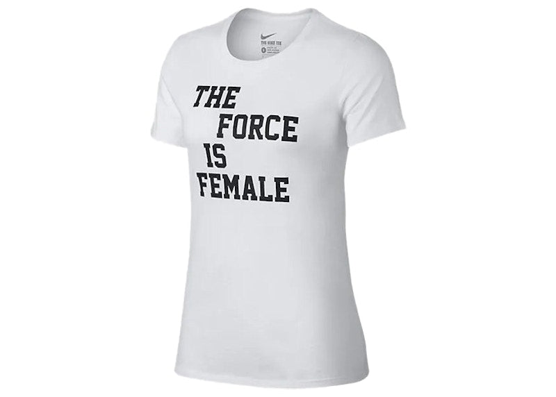 Nike Sportswear Women's Force is Female Tee White