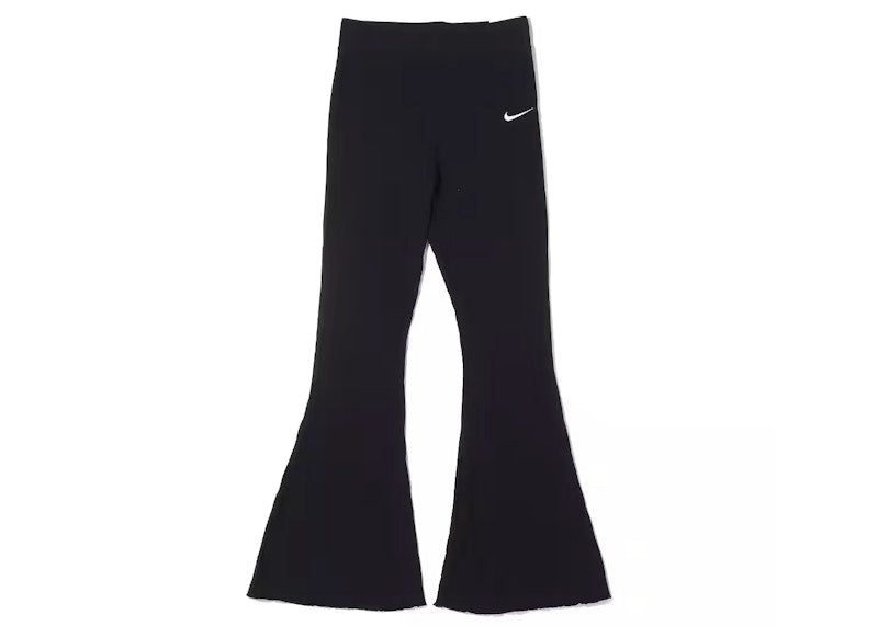 Nike Sportswear Womens High Waist Ribbed Jersey Pants (Asia Sizing) Black