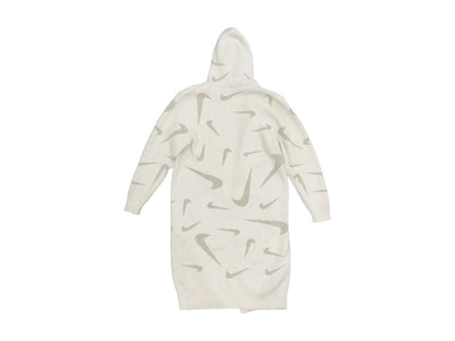 Nike Sportswear Women's Phoenix Cozy Boucle Long Knit Cardigan White