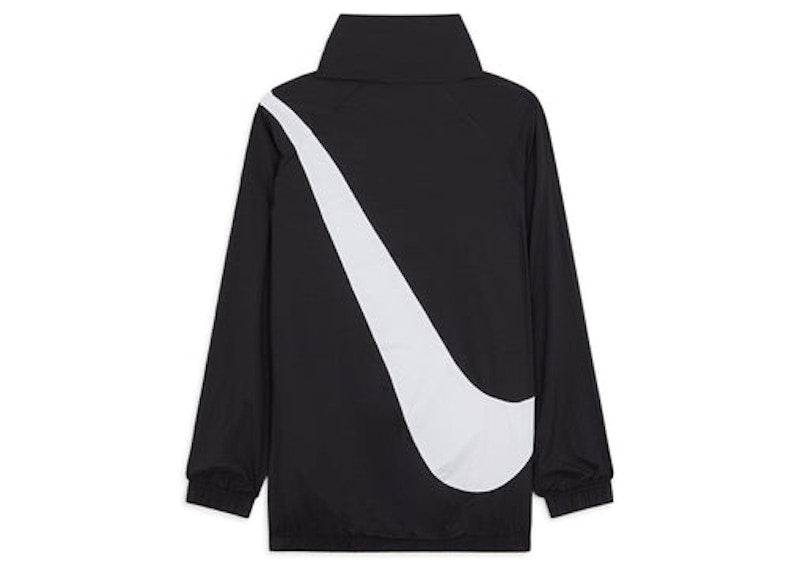 Nike Sportswear Women's Swoosh Woven Jacket Black/White