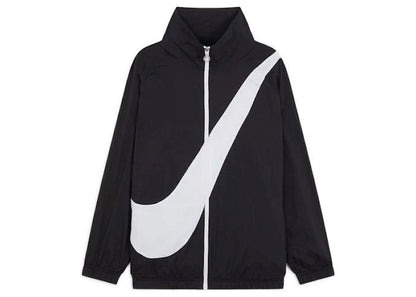 Nike Sportswear Women's Swoosh Woven Jacket Black/White