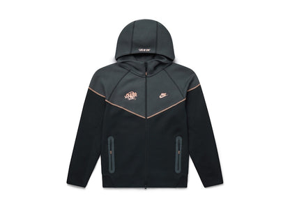 Nike Sportswear Tech Fleece x Central Cee Full Zip Hoodie Black/Metallic Red Bronze