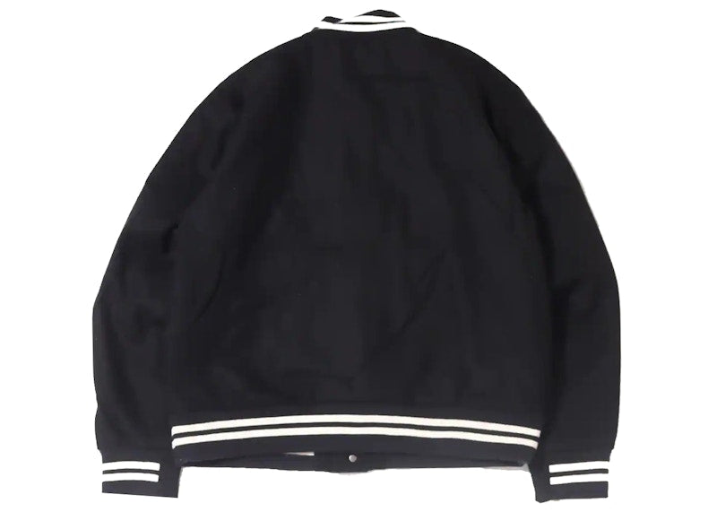 Nike Sportwear Authentics Varsity Jacket Black/White