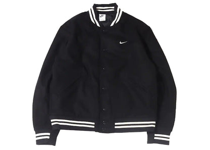 Nike Sportwear Authentics Varsity Jacket Black/White