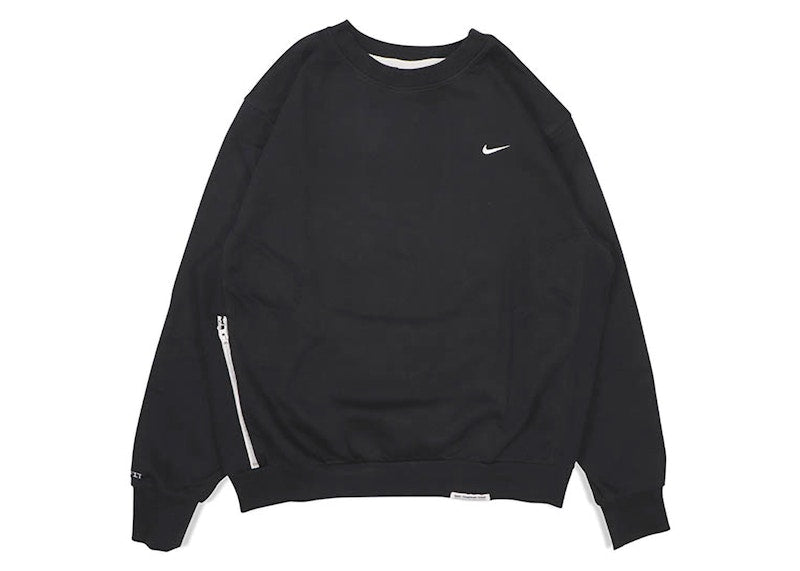 Nike Standard Issue Basketball Crew Dri-Fit Loose Fit Sweatshirt Black