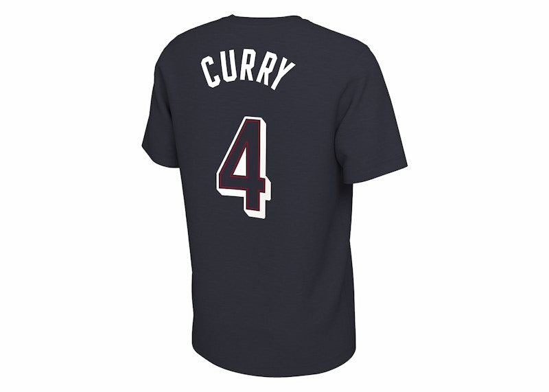 Nike Stephen Curry USA Basketball T-shirt College Navy