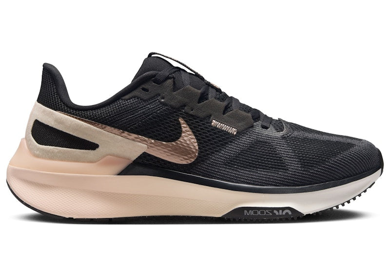 Nike Structure 25 Black Crimson Tint Anthracite Metallic Red Bronze (Women's)