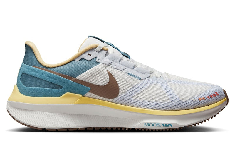 Nike Structure 25 Summit White Soft Yellow Mink Brown