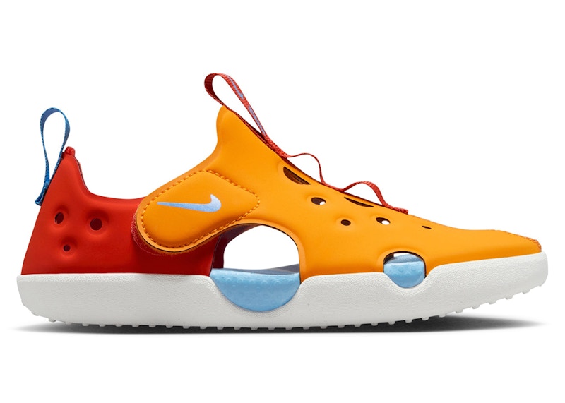 Nike Sunray Protect 4 Orange Peel Picante Red University Blue (PS)