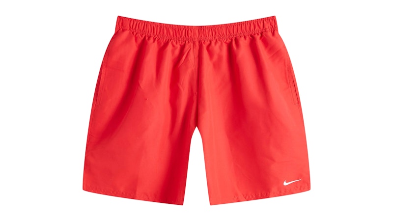 Nike Swim 7 Inch Volley Shorts University Red
