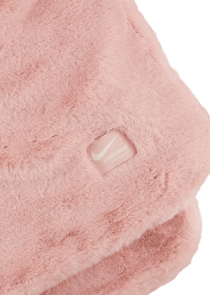 Nike Swoosh Faux Fur Blanket Pink Oxford/Cashmere/Cashmere