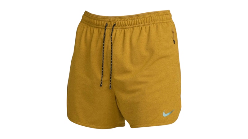 Nike Swoosh Logo Shorts Brown