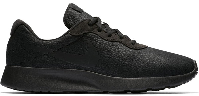 Nike Tanjun Premium Black Leather