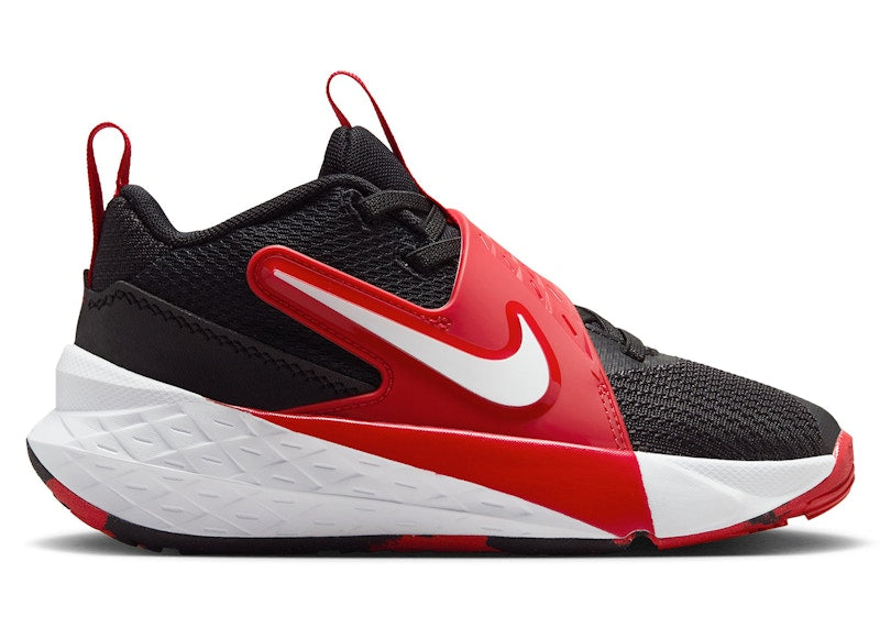 Nike Team Hustle D 12 Black University Red White (PS)