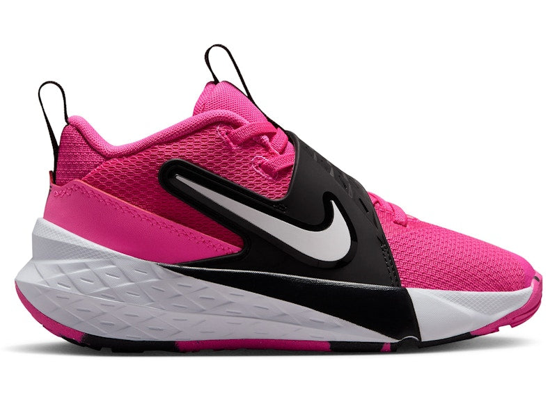Nike Team Hustle D 12 Laser Fuchsia Black White (PS)