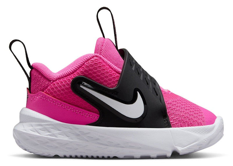 Nike Team Hustle D 12 Laser Fuchsia Black White (TD)