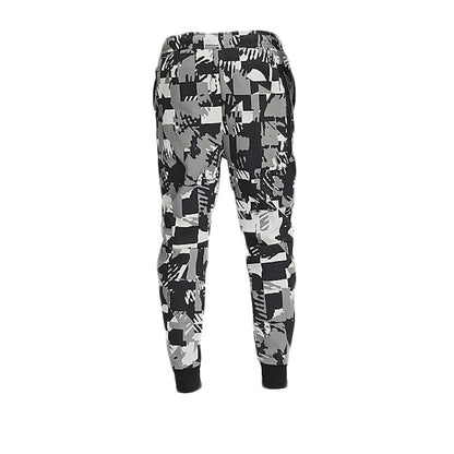 Nike Sportswear Tech Fleece All Over Print Jogger Pant Light Smoke Grey/Black/Black